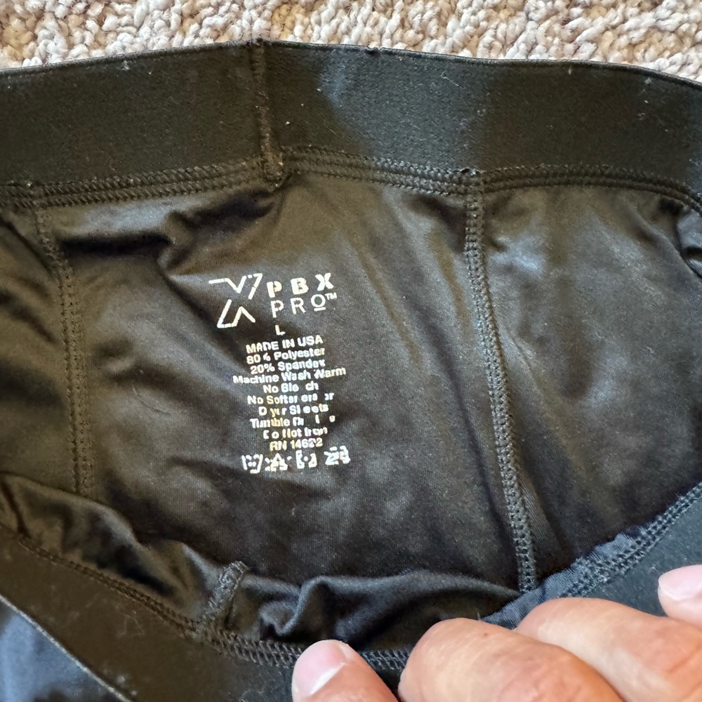 PBX pro compression shorts spandex running biking sz L lot - Picture 7 of 7